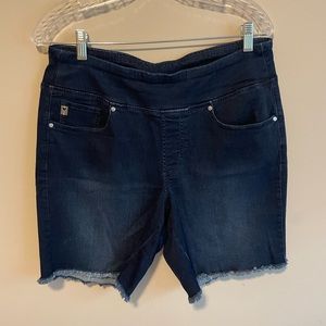 Belle By Kim Gravel Denim Shorts